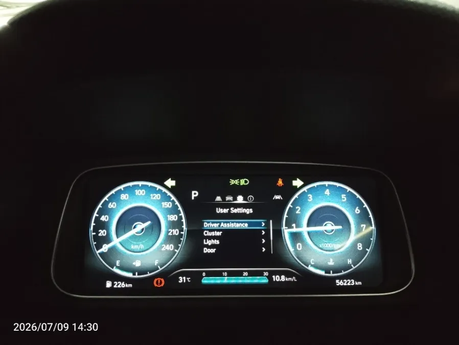 Foto Mobil Bekas Odometer Hyundai Creta 1.5 Prime tahun 2023