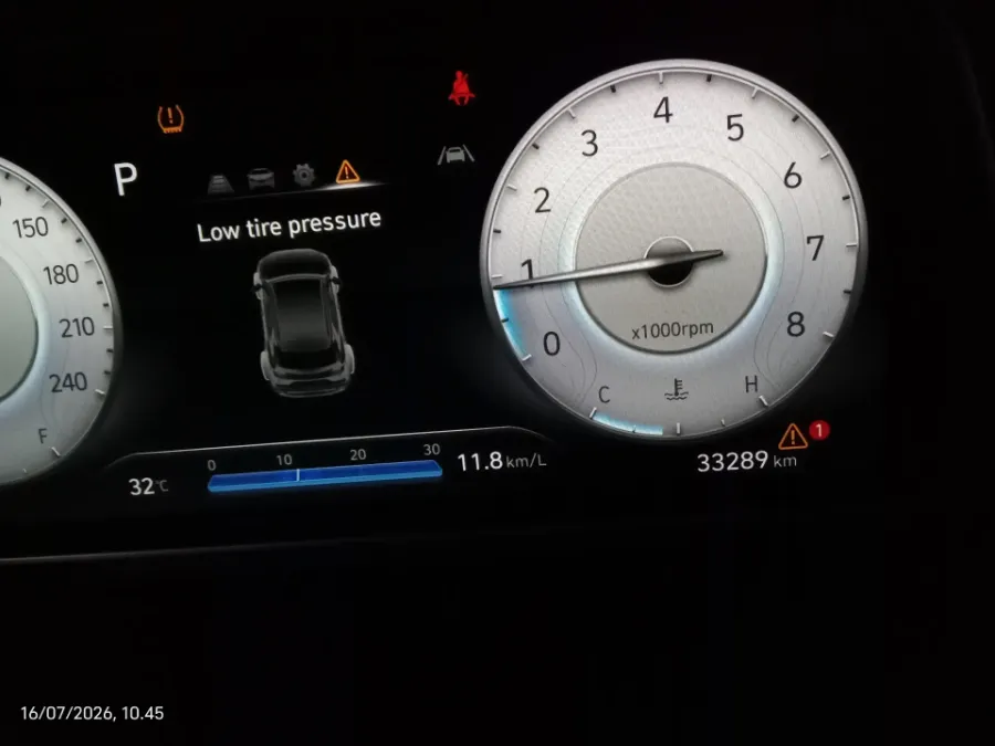 Foto Mobil Bekas Odometer Hyundai Creta 1.5 Prime tahun 2023