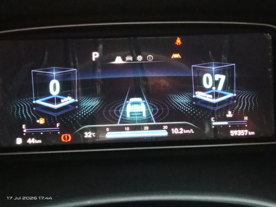 Foto Mobil Bekas Odometer Hyundai Creta 1.5 Prime tahun 2023