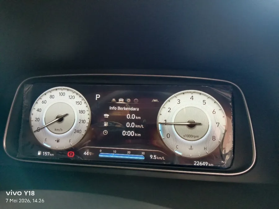 Foto Mobil Bekas Odometer Hyundai Creta 1.5 Prime tahun 2023