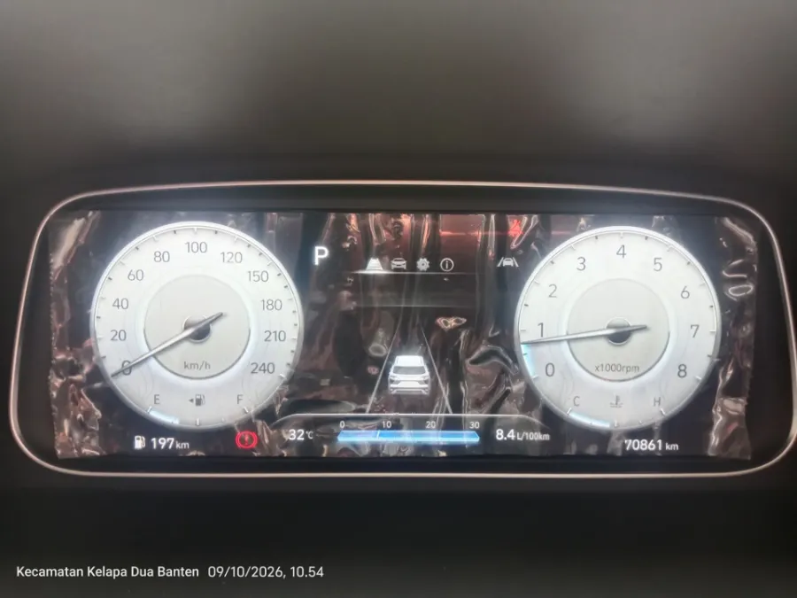 Foto Mobil Bekas Odometer Hyundai Creta 1.5 Prime tahun 2023