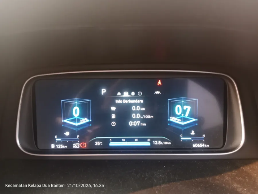 Foto Mobil Bekas Odometer Hyundai Creta 1.5 Prime tahun 2023