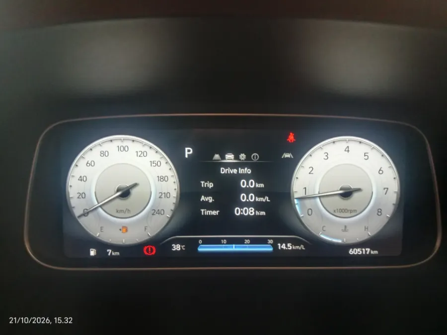 Foto Mobil Bekas Odometer Hyundai Creta 1.5 Prime tahun 2023