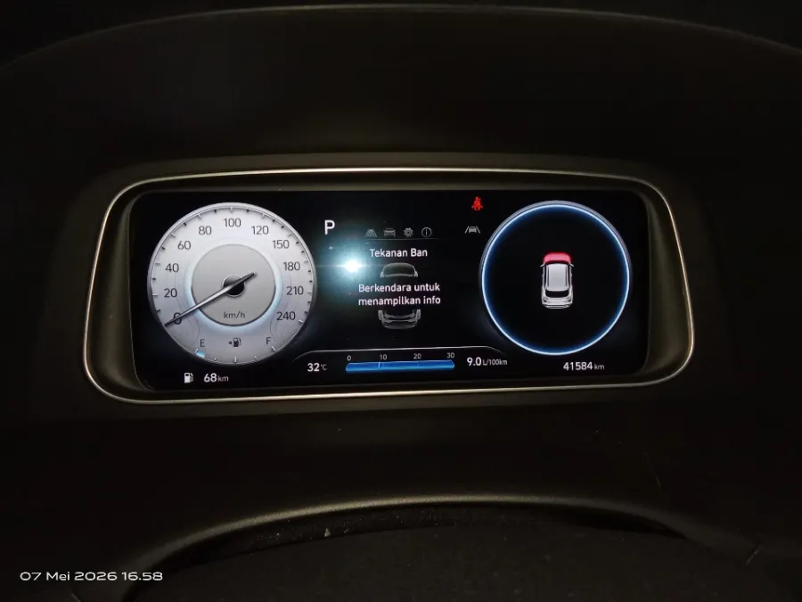 Foto Mobil Bekas Odometer Hyundai Creta 1.5 Prime tahun 2024