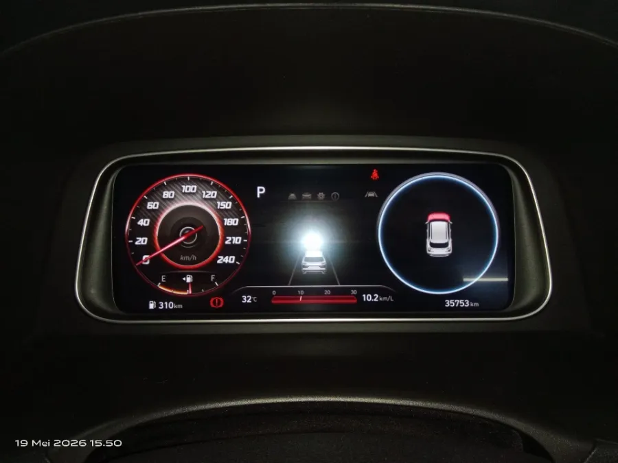 Foto Mobil Bekas Odometer Hyundai Creta 1.5 Prime tahun 2024