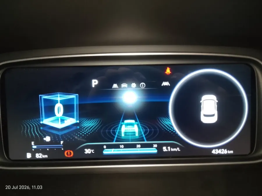 Foto Mobil Bekas Odometer Hyundai Creta 1.5 Prime tahun 2024