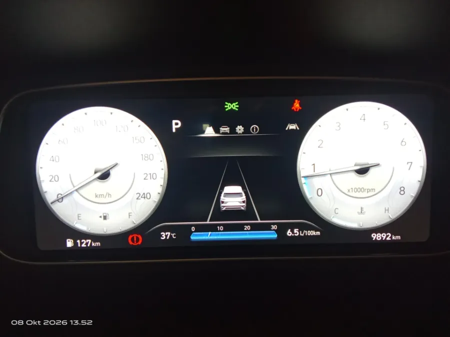 Foto Mobil Bekas Odometer Hyundai Creta 1.5 Prime tahun 2024