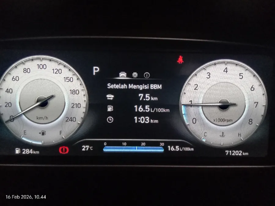 Foto Mobil Bekas Odometer Hyundai Creta 1.5 Style tahun 2022