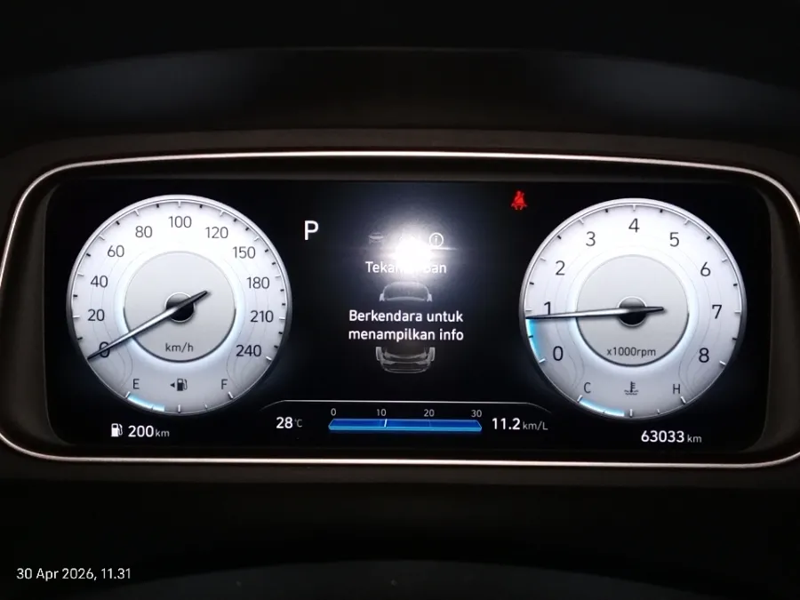 Foto Mobil Bekas Odometer Hyundai Creta 1.5 Style tahun 2022