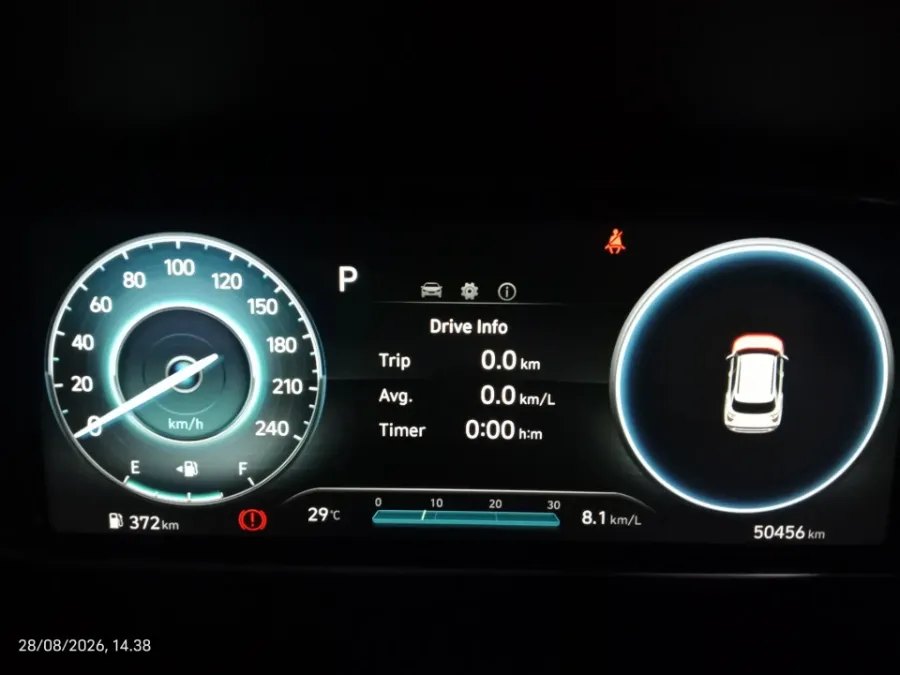 Foto Mobil Bekas Odometer Hyundai Creta 1.5 Style tahun 2022