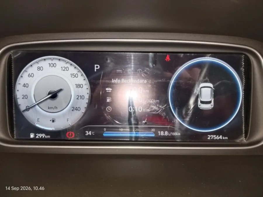 Foto Mobil Bekas Odometer Hyundai Creta 1.5 Style tahun 2022