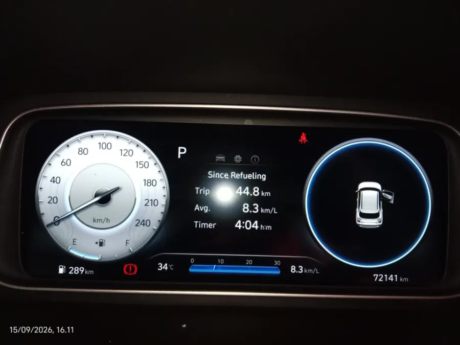 Foto Mobil Bekas Odometer Hyundai Creta 1.5 Style tahun 2022