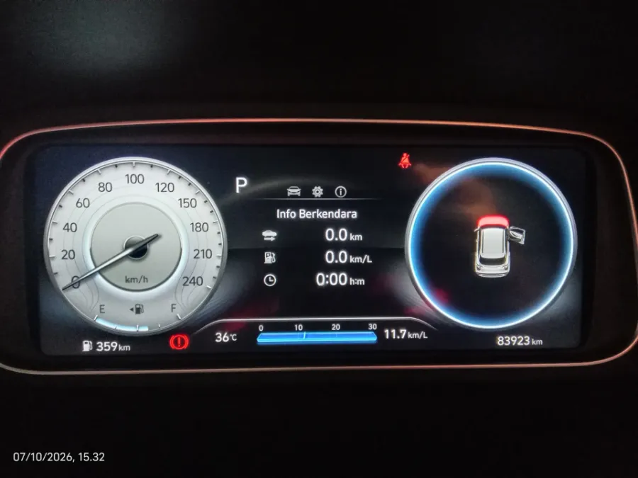Foto Mobil Bekas Odometer Hyundai Creta 1.5 Style tahun 2022