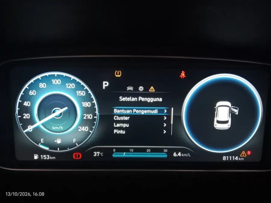 Foto Mobil Bekas Odometer Hyundai Creta 1.5 Style tahun 2022