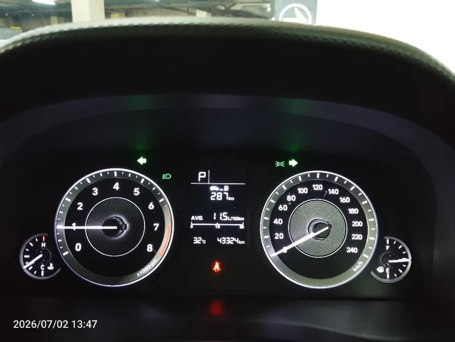 Foto Mobil Bekas Odometer Hyundai Creta 1.5 Trend tahun 2022