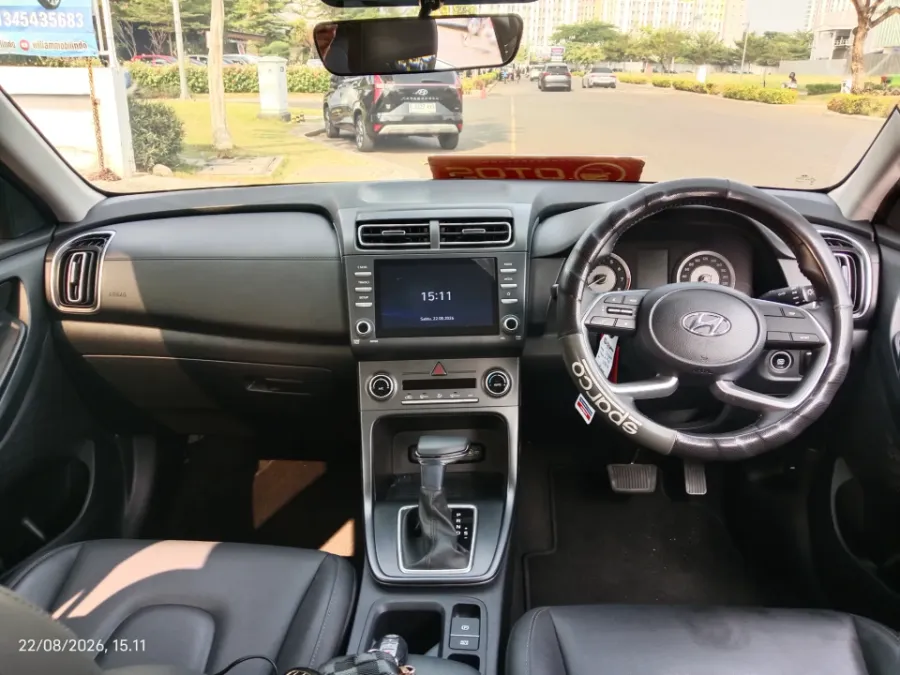 Foto Mobil Bekas Dashboard Hyundai Creta 1.5 Trend tahun 2024