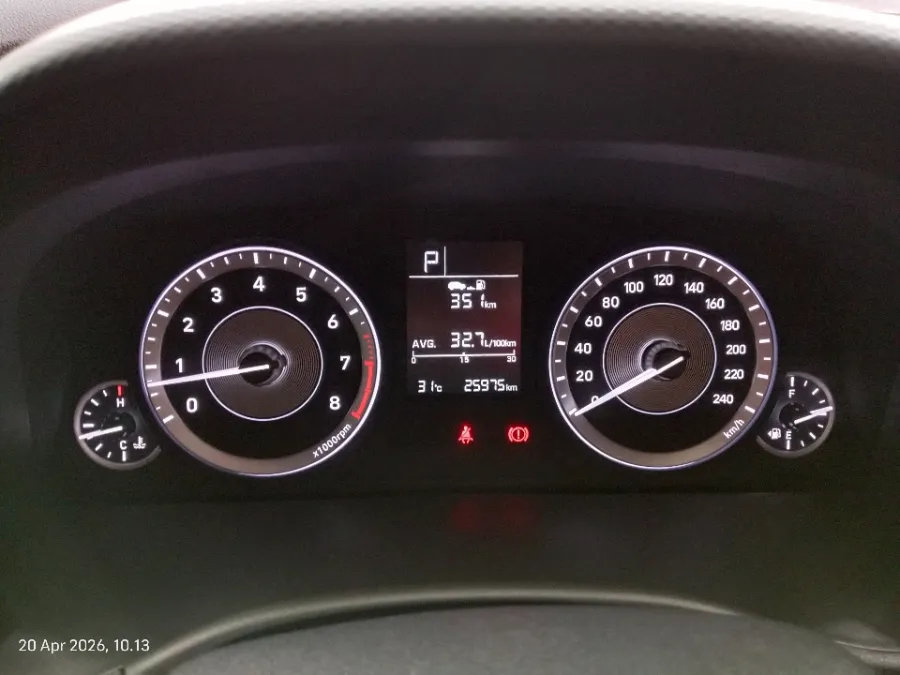 Foto Mobil Bekas Odometer Hyundai Creta 1.5 Trend tahun 2024