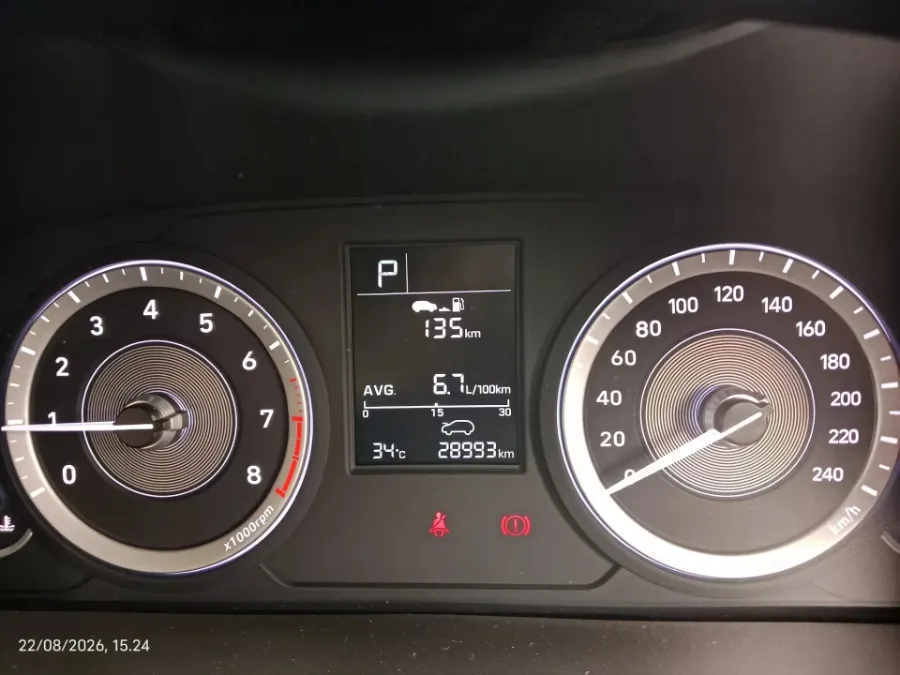 Foto Mobil Bekas Odometer Hyundai Creta 1.5 Trend tahun 2024