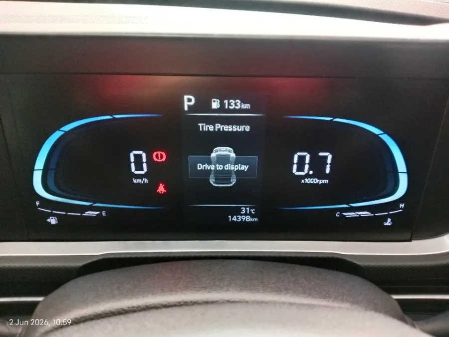 Foto Mobil Bekas Odometer Hyundai Creta 1.5 Trend tahun 2025