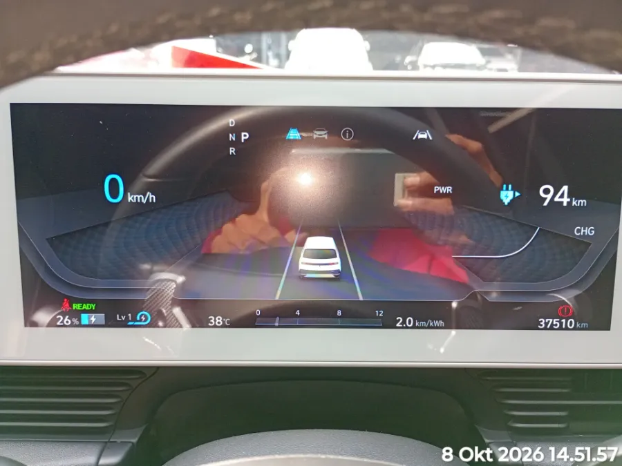 Foto Mobil Bekas Odometer Hyundai Ioniq 5 Long Range Prime tahun 2023