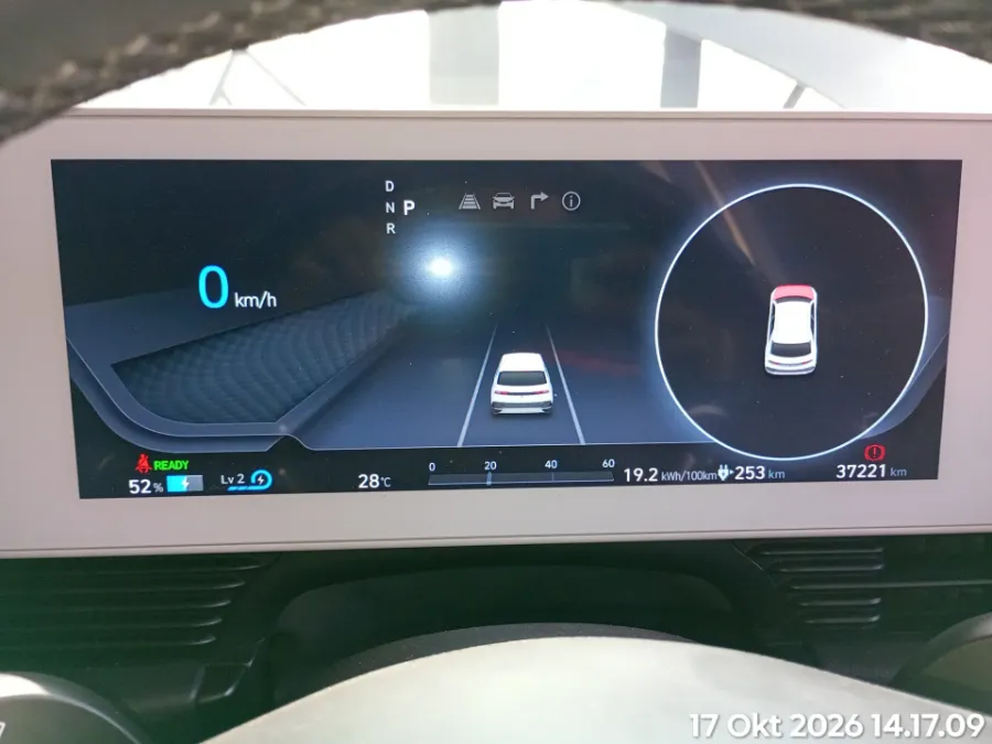 Foto Mobil Bekas Odometer Hyundai Ioniq 5 Long Range Prime tahun 2023