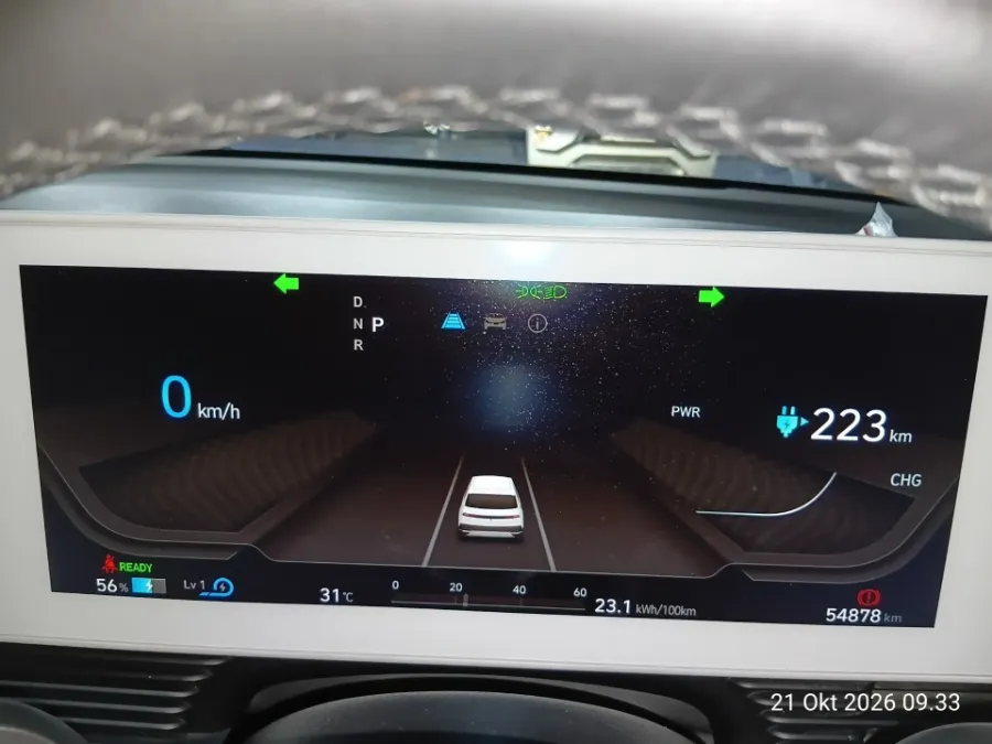 Foto Mobil Bekas Odometer Hyundai Ioniq 5 Long Range Prime tahun 2023