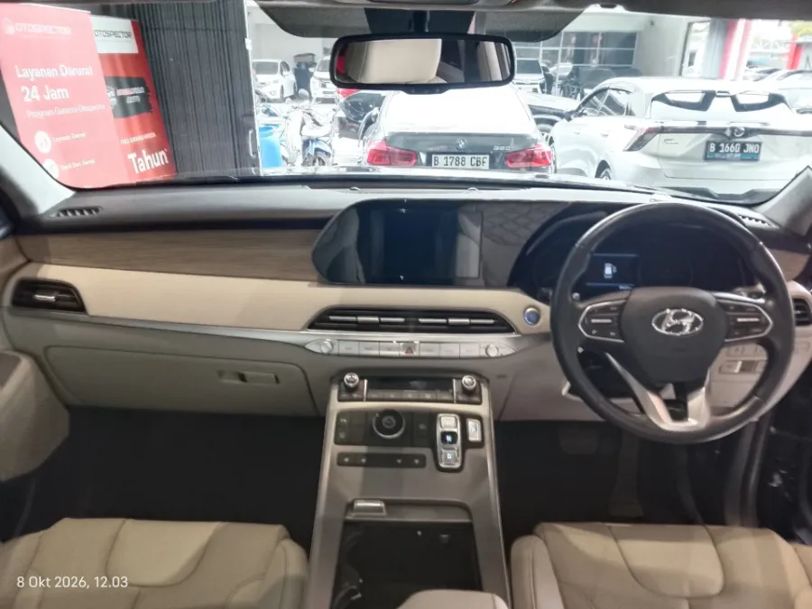 Foto Mobil Bekas Dashboard Hyundai Palisade 2.2 tahun 2021