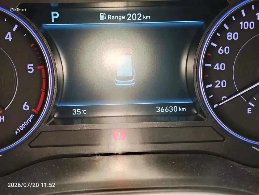 Foto Mobil Bekas Odometer Hyundai Palisade 2.2 tahun 2021