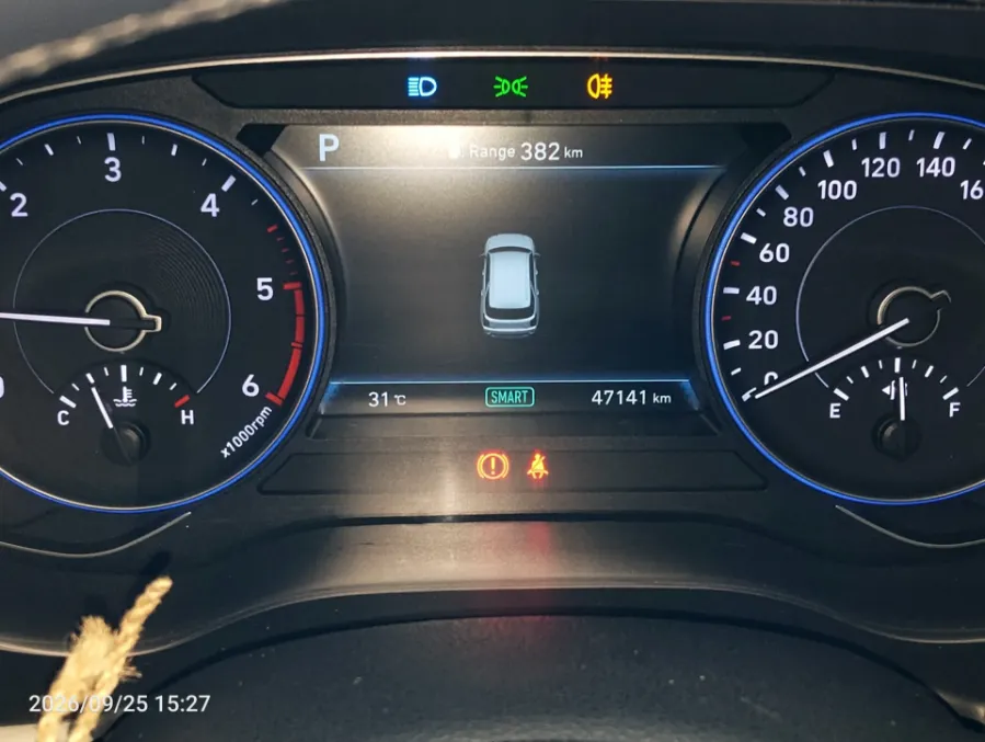 Foto Mobil Bekas Odometer Hyundai Palisade 2.2 tahun 2021