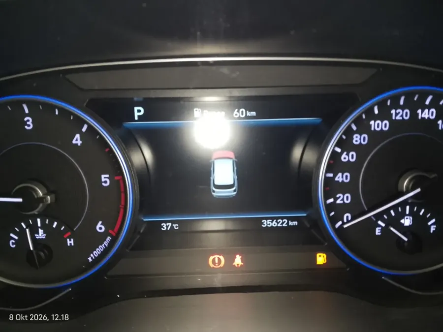 Foto Mobil Bekas Odometer Hyundai Palisade 2.2 tahun 2021