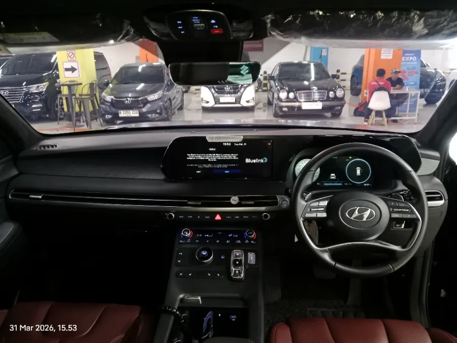Foto Mobil Bekas Dashboard Hyundai Palisade 2.2 tahun 2022