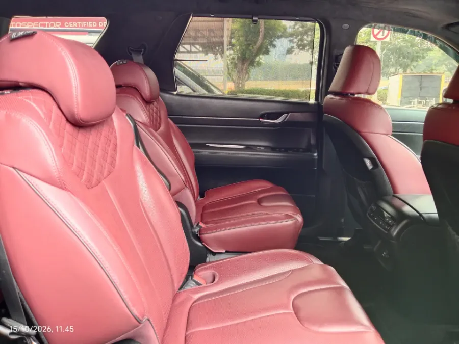 Foto Mobil Bekas Kabin Belakang Hyundai Palisade 2.2 tahun 2022