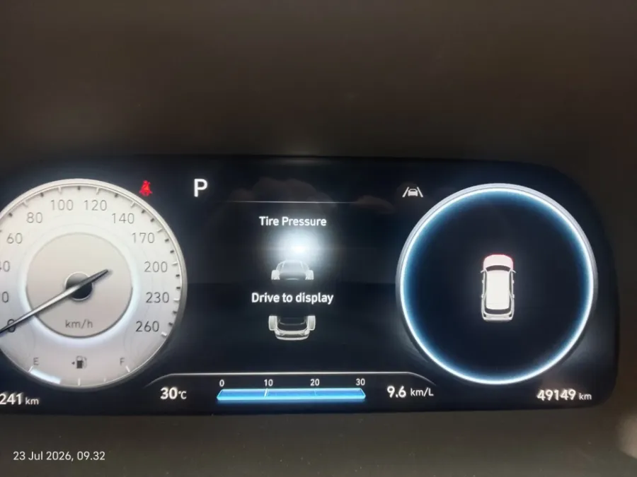Foto Mobil Bekas Odometer Hyundai Palisade 2.2 tahun 2023