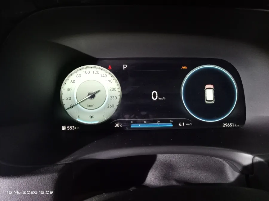 Foto Mobil Bekas Odometer Hyundai Palisade 2.2 tahun 2023