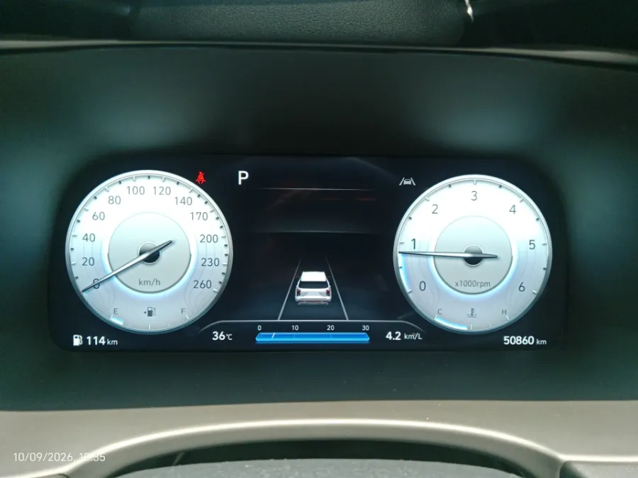 Foto Mobil Bekas Odometer Hyundai Palisade 2.2 tahun 2023