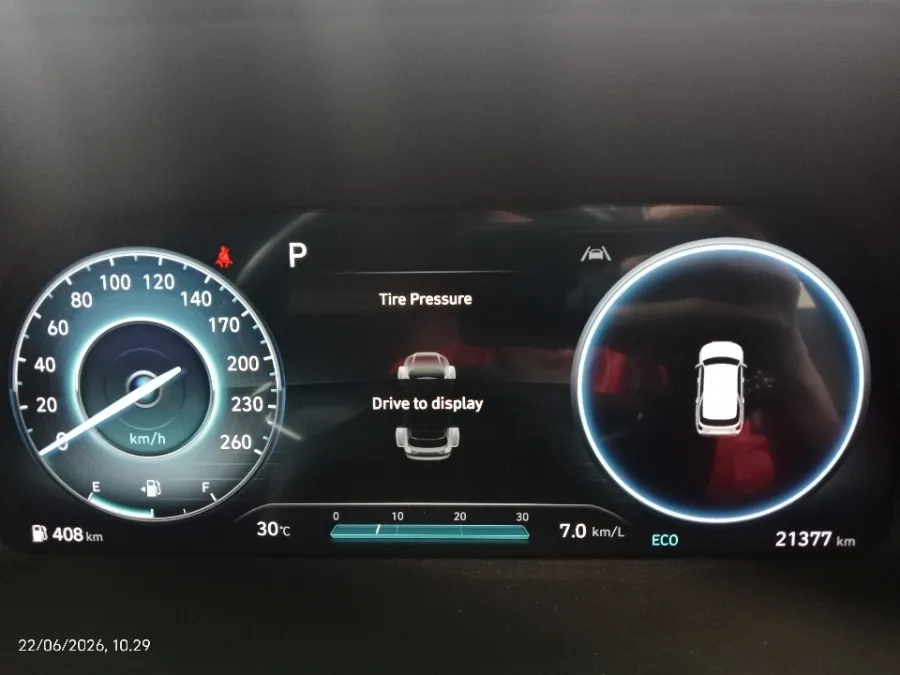Foto Mobil Bekas Odometer Hyundai Palisade 2.2 tahun 2023