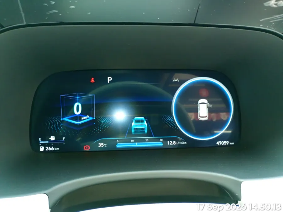 Foto Mobil Bekas Odometer Hyundai Palisade 2.2 tahun 2023