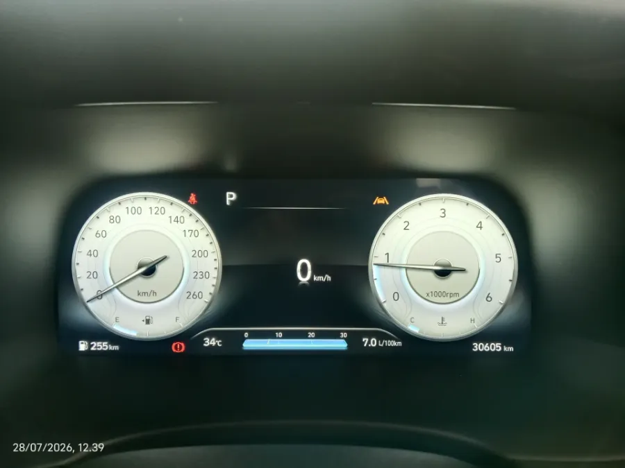 Foto Mobil Bekas Odometer Hyundai Palisade 2.2 tahun 2024