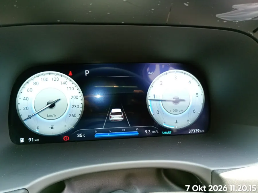 Foto Mobil Bekas Odometer Hyundai Palisade 2.2 tahun 2025