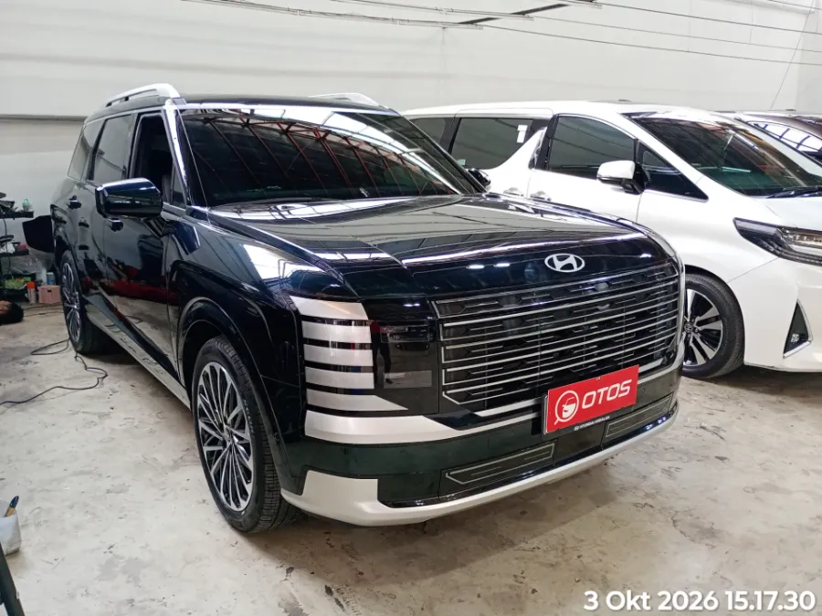 Foto Mobil Bekas Kanan Depan Hyundai Palisade Hybrid 2.5 Calligraphy tahun 2025