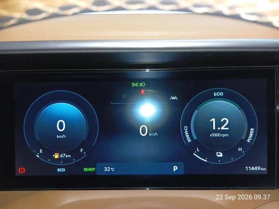 Foto Mobil Bekas Odometer Hyundai Palisade Hybrid 2.5 Calligraphy tahun 2025