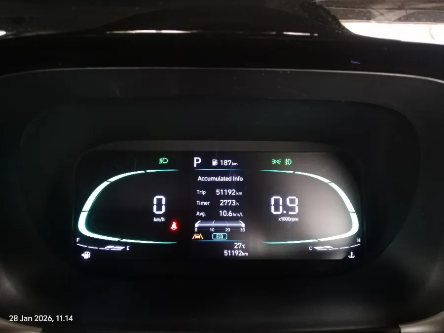 Foto Mobil Bekas Odometer Hyundai Stargazer 1.5 Active tahun 2023