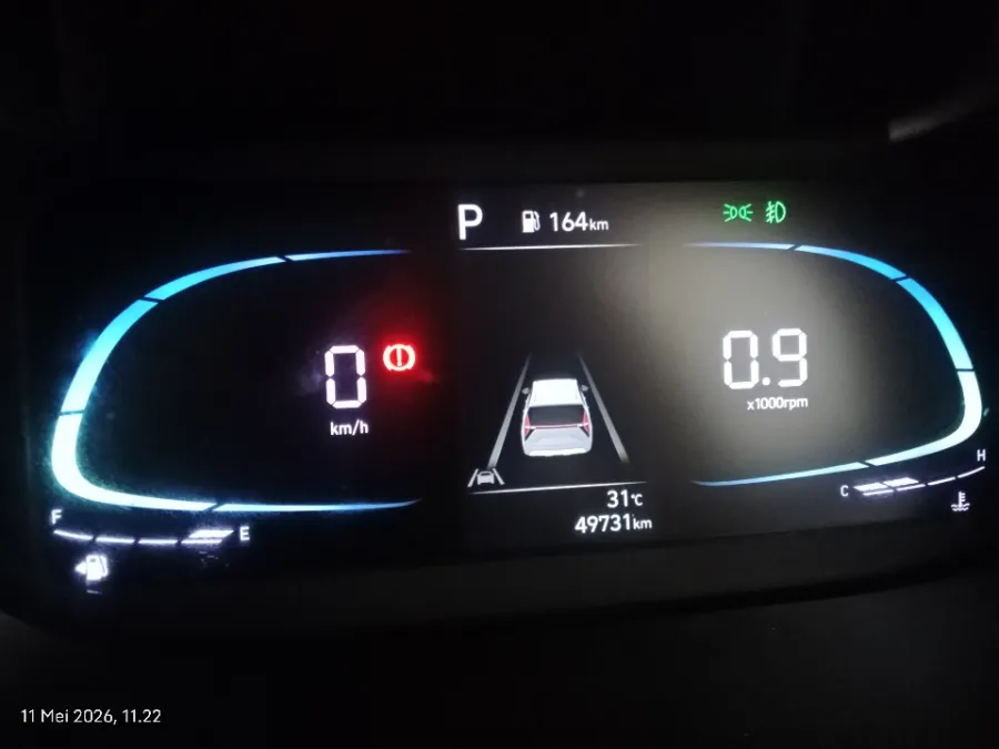 Foto Mobil Bekas Odometer Hyundai Stargazer 1.5 Prime tahun 2022