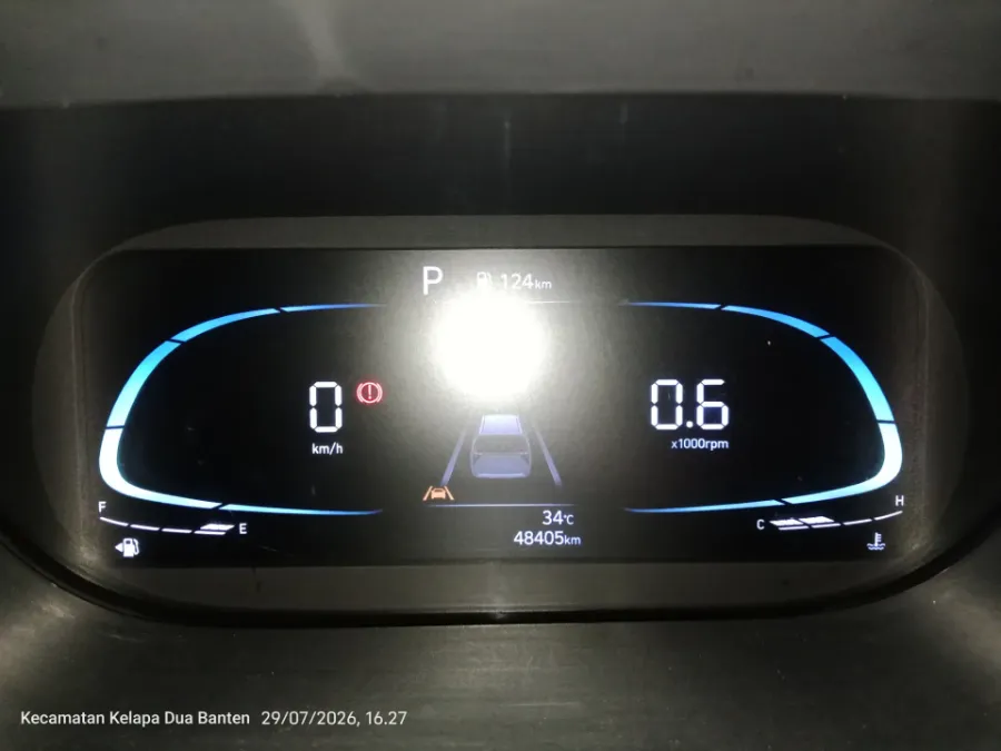 Foto Mobil Bekas Odometer Hyundai Stargazer 1.5 Prime tahun 2022