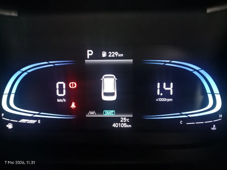 Foto Mobil Bekas Odometer Hyundai Stargazer 1.5 Prime tahun 2023