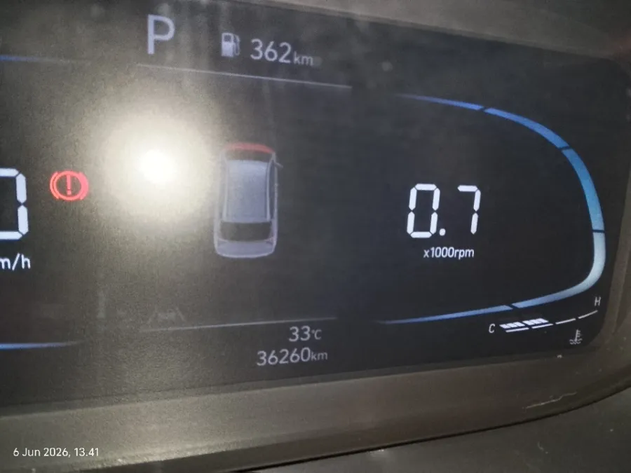 Foto Mobil Bekas Odometer Hyundai Stargazer 1.5 Prime tahun 2023