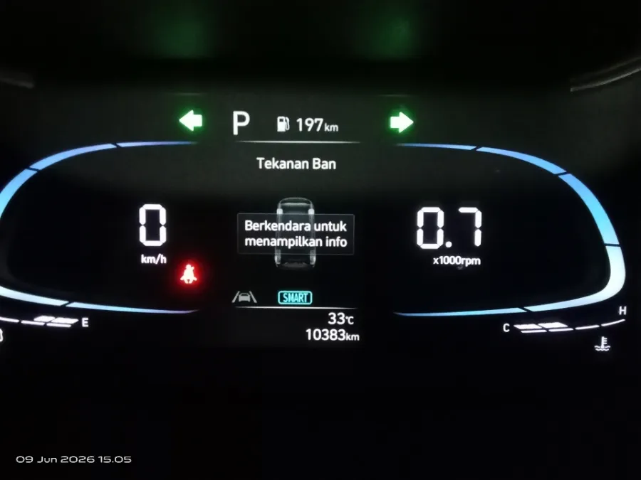 Foto Mobil Bekas Odometer Hyundai Stargazer 1.5 Prime tahun 2024