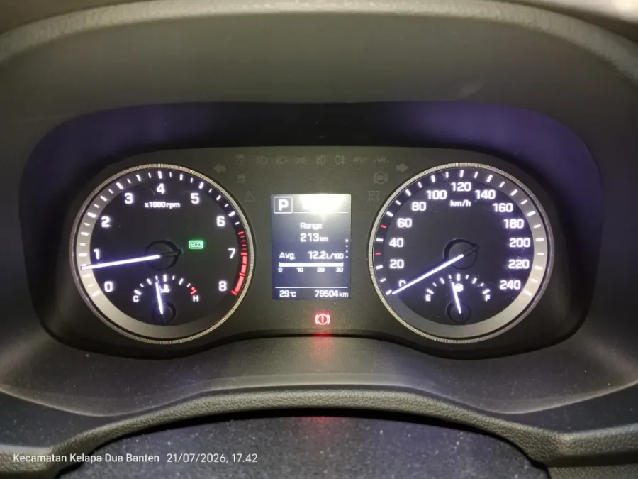 Foto Mobil Bekas Odometer Hyundai Tucson 2.0 tahun 2016