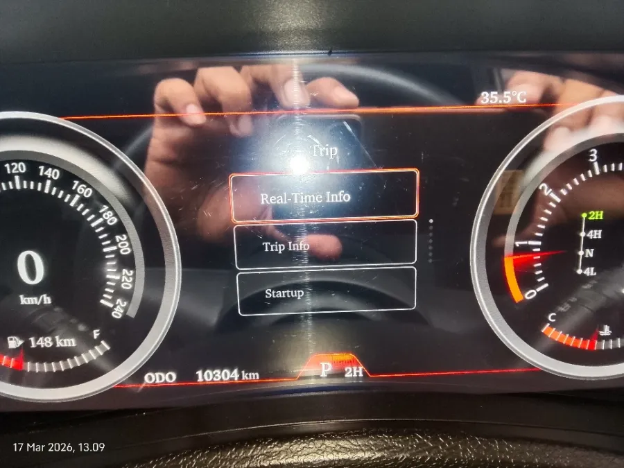 Foto Mobil Bekas Odometer Jeep Wrangler 3.6 tahun 2012