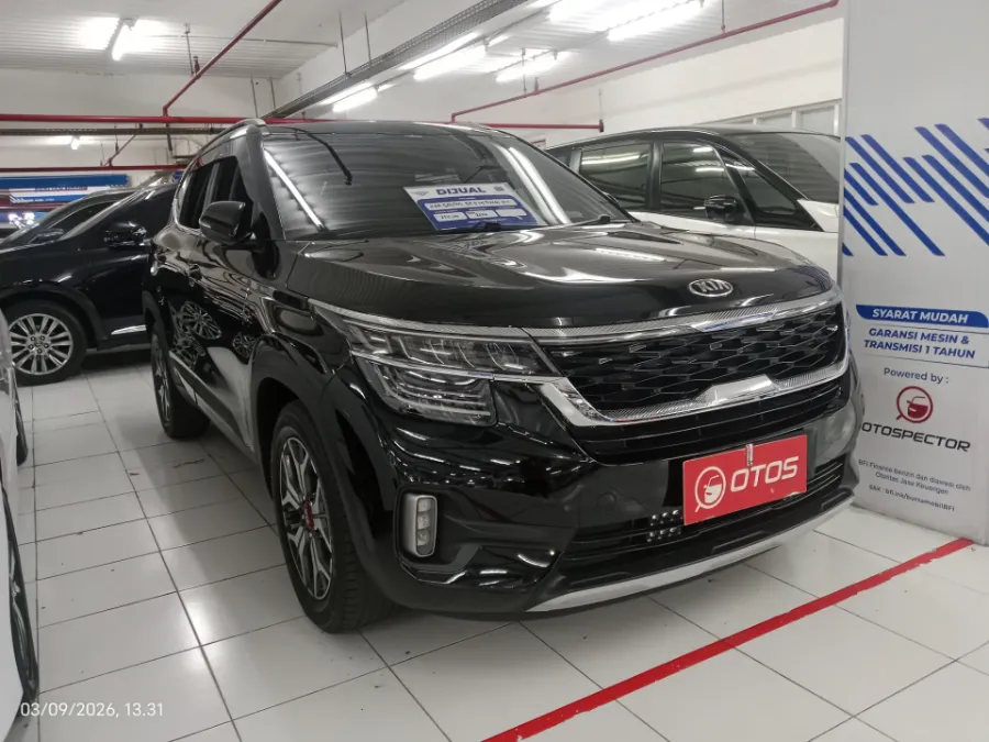 Foto Mobil Bekas Kanan Depan KIA Seltos 1.4 EX+ tahun 2020
